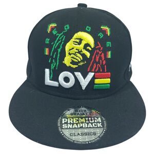 Bob Marley Reggae Love One Love Rasta,  Jamaica Hat Cap Beanie Max head gear NEW